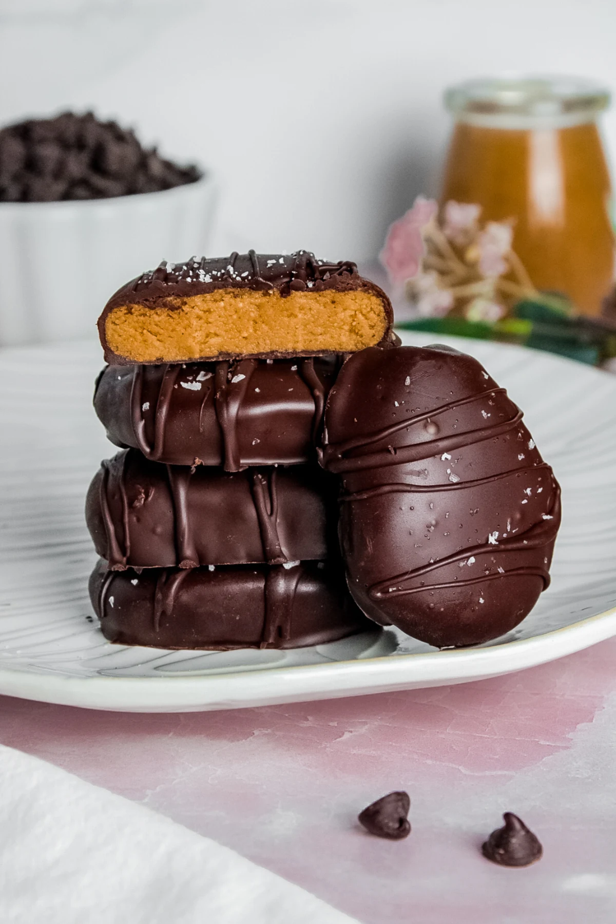 Healthy Reese's Eggs