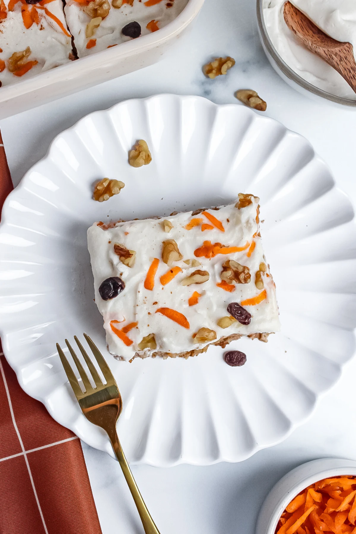 Carrot Cake Baked Oatmeal
