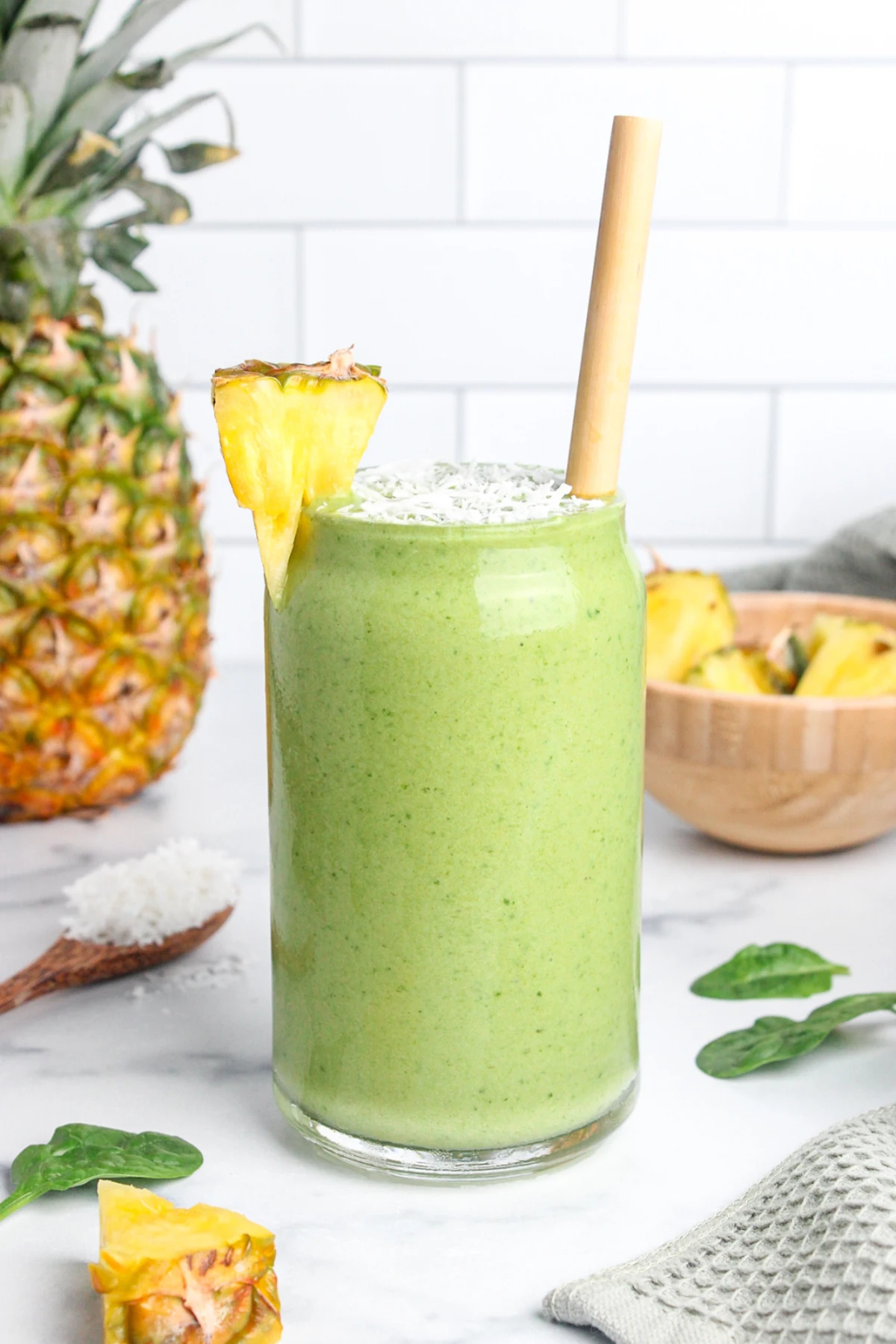 Pineapple Protein Green Smoothie