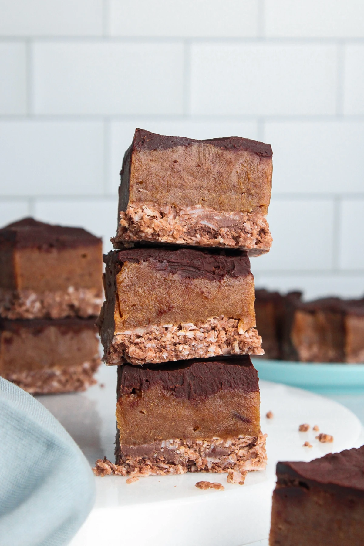 Double Chocolate Caramel Slice