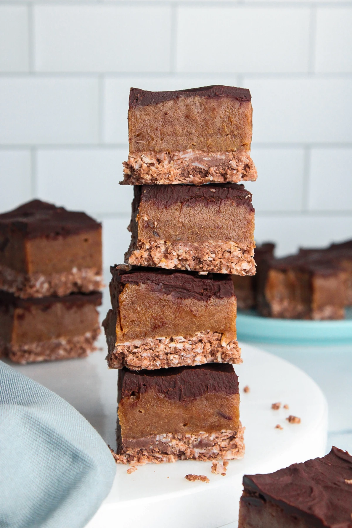 Double Chocolate Caramel Slice