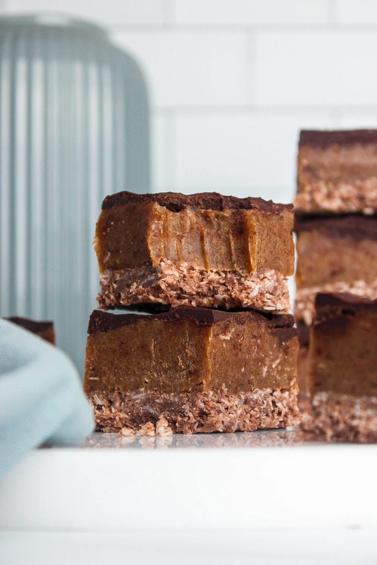 Double Chocolate Caramel Slice