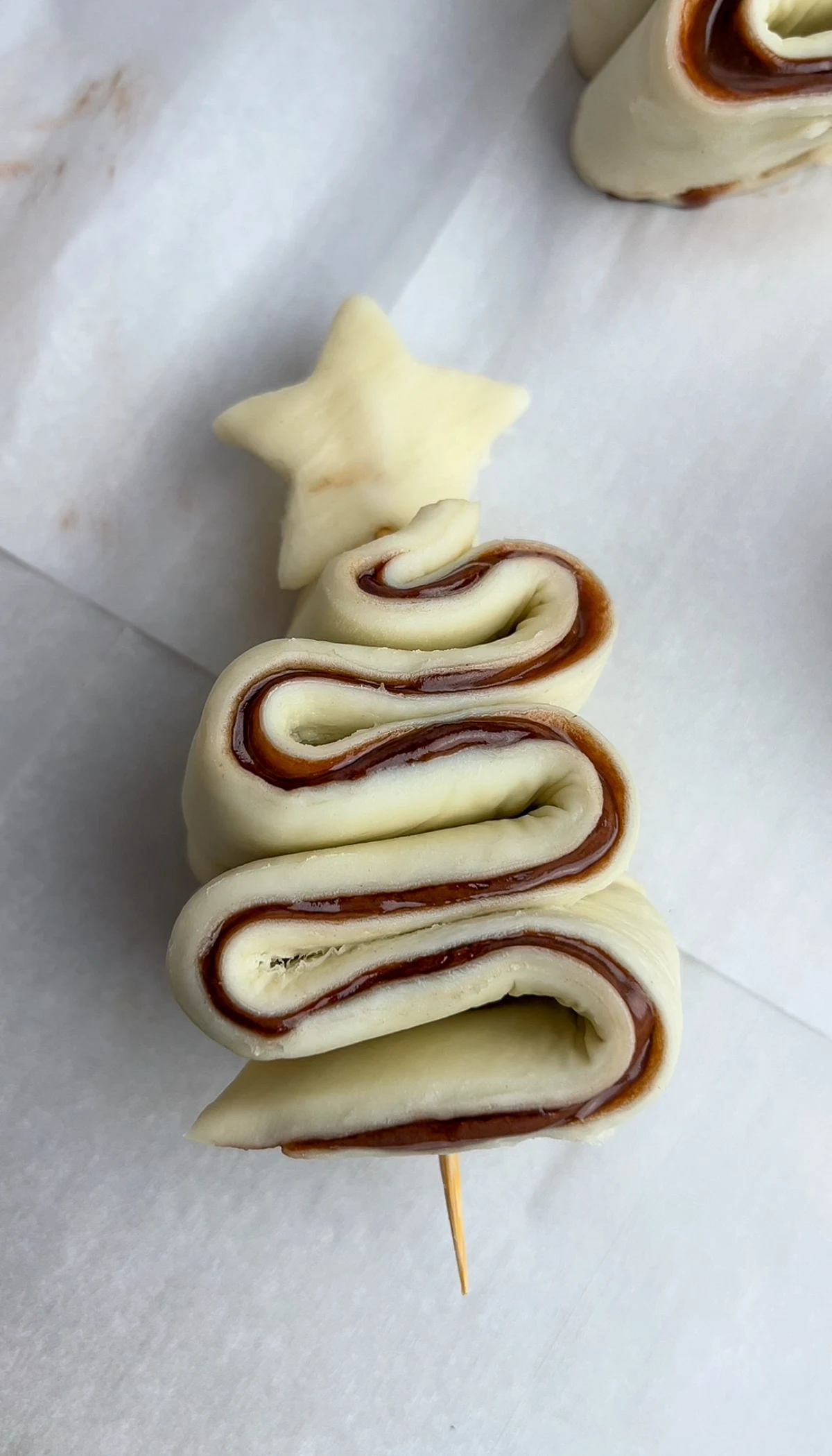 Puff Pastry Christmas Trees