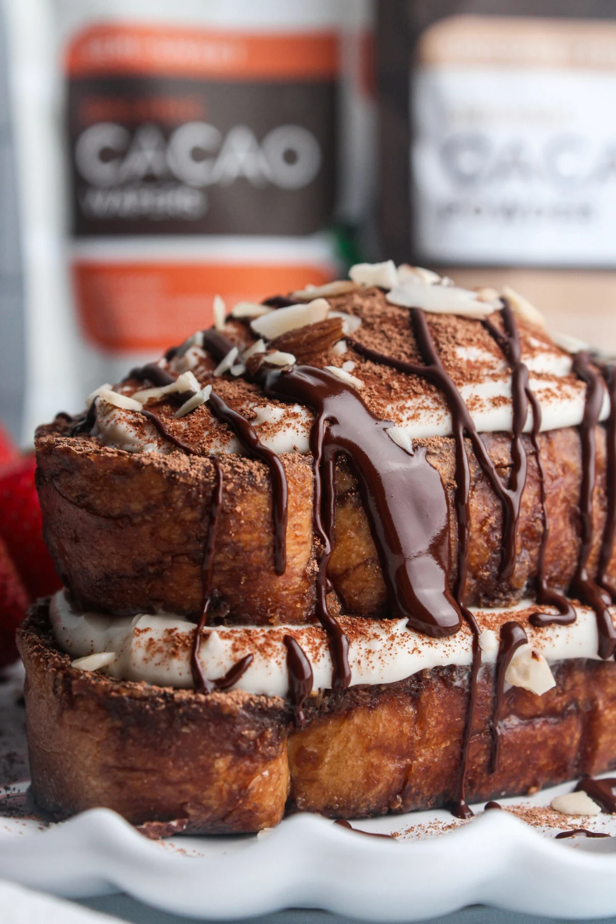 Vegan Tiramisu French Toast