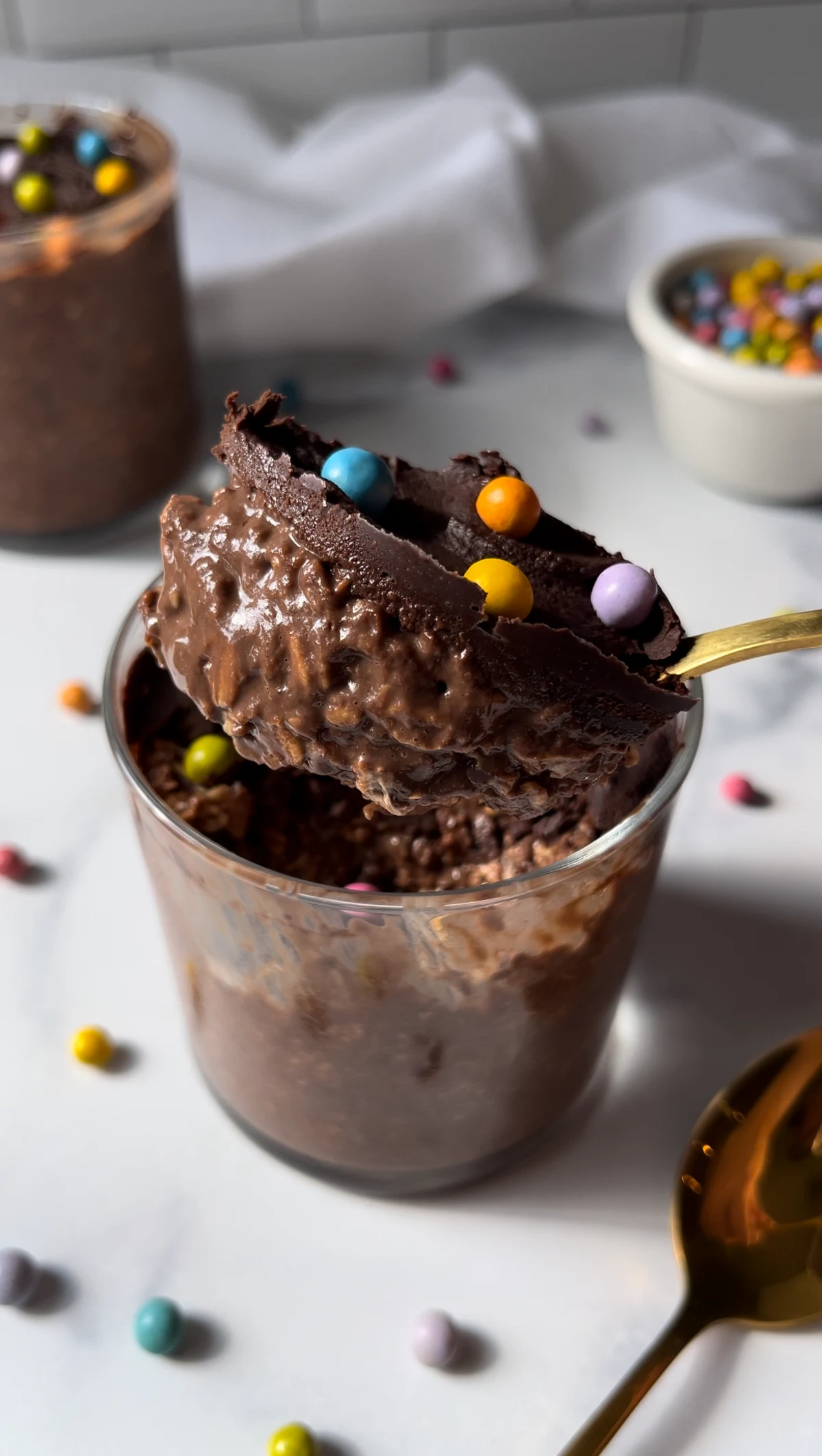 Cosmic Brownie Overnight Oats