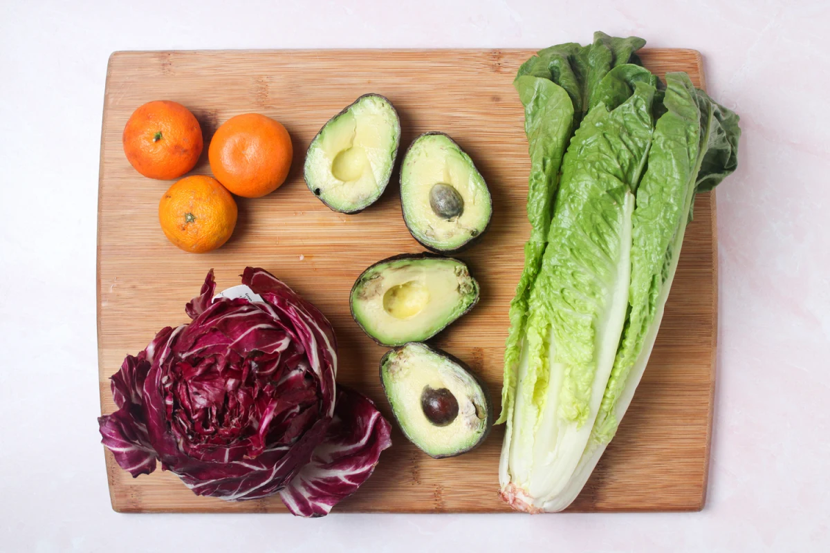 Radicchio Orange Pistachio Salad