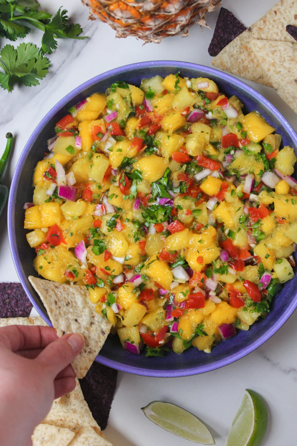 Mango Pineapple Salsa