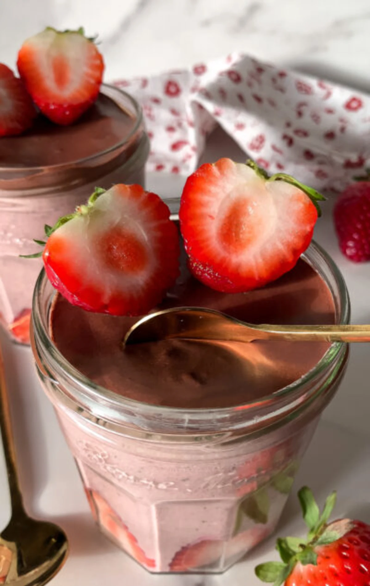 Chocolate Covered Strawberry Smoothie