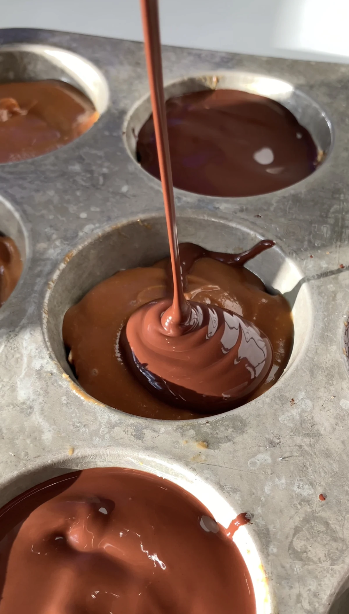 Chocolate Peanut Butter Oat Cups