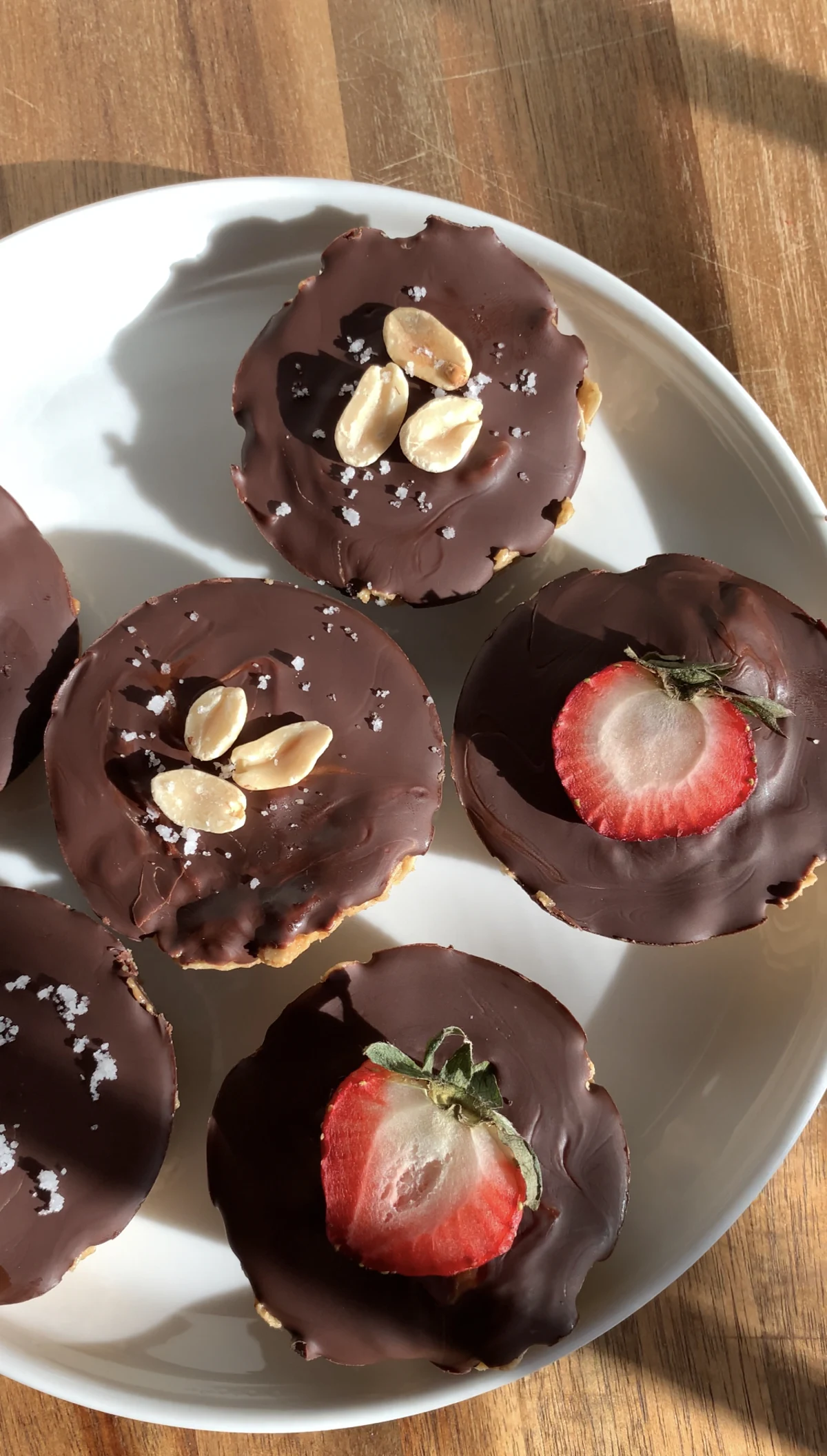 Peanut Butter & Jelly Oat Cups