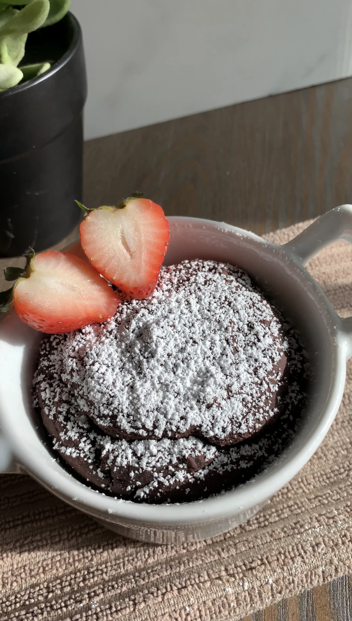 Lava Cake Baked Oats