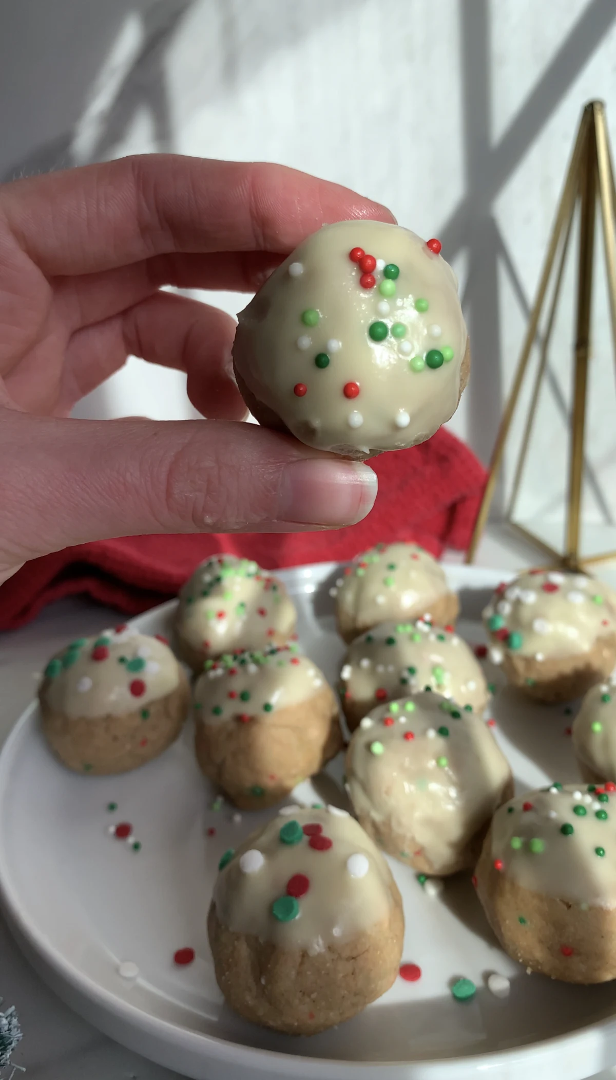 Sugar Cookie Protein Bites