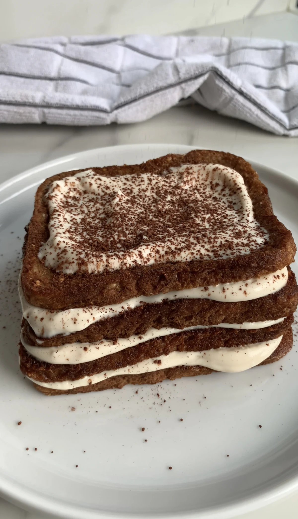 Tiramisu French Toast (Vegan)