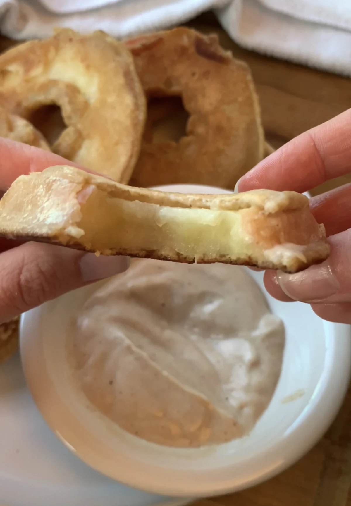 Apple Pancake Rings