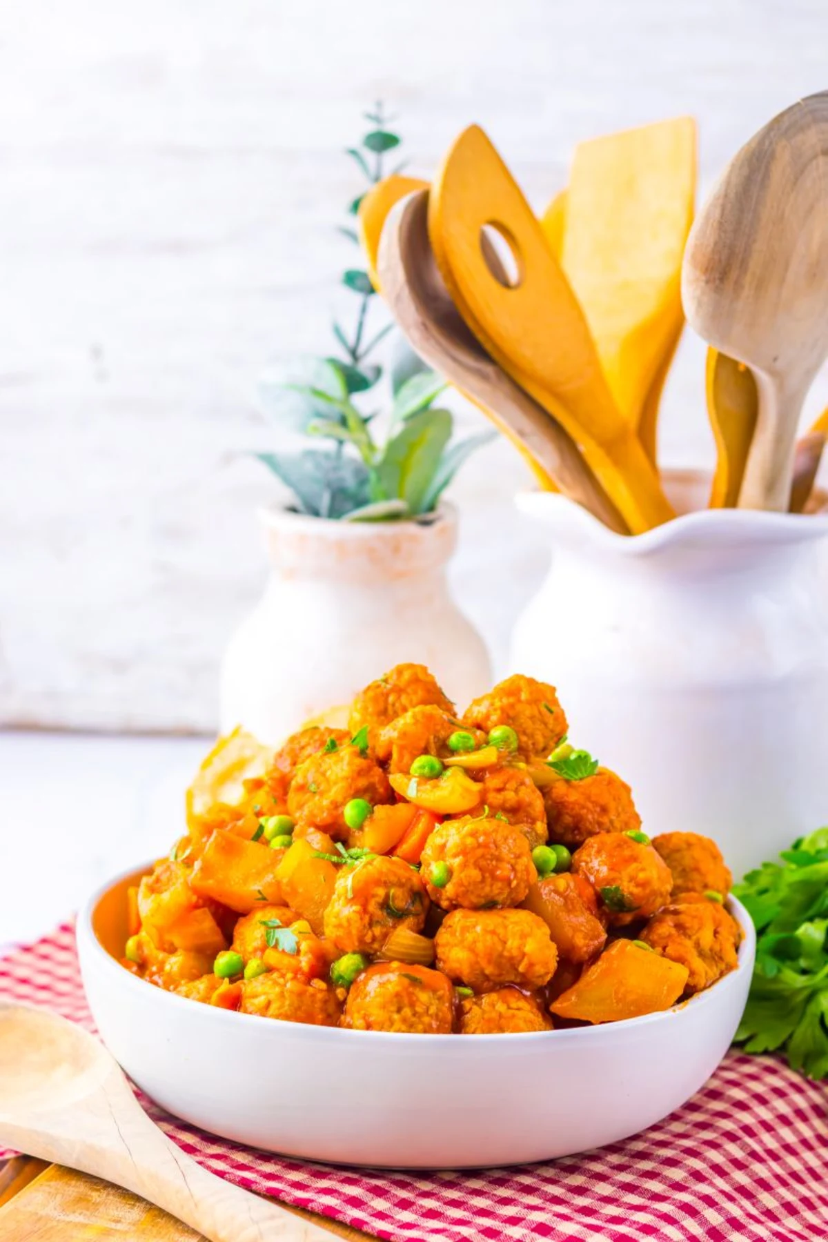 Slow Cooker Meatball Stew Recipe