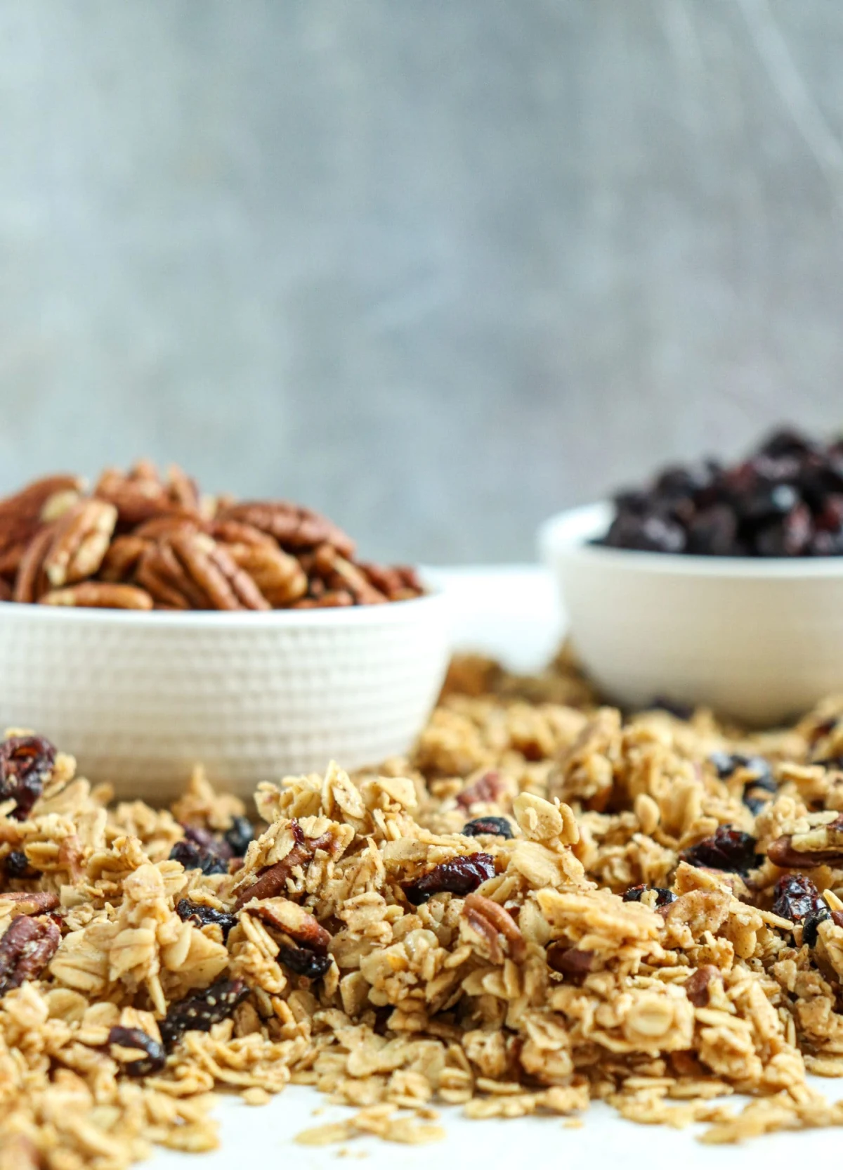 Cinnamon Cranberry Pecan Granola