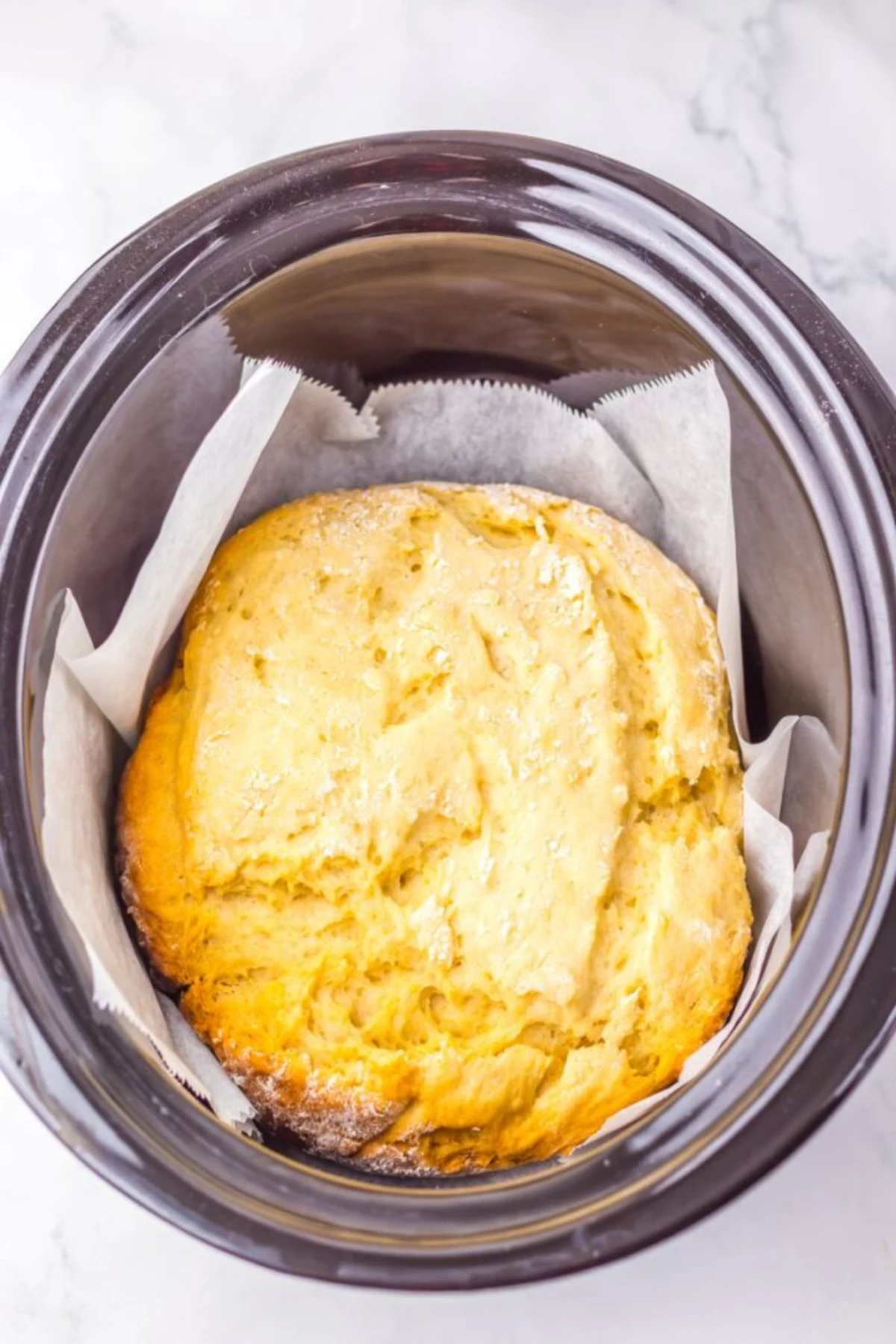 Slow Cooker Mock Sourdough Bread Recipe