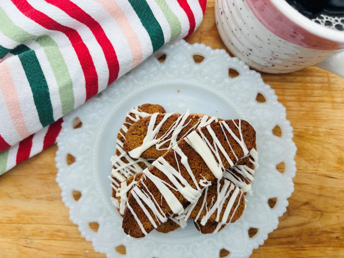 Gingerbread Biscotti