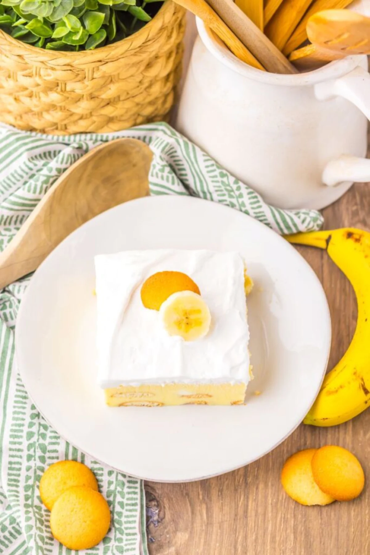 No-Bake Banana Pudding Cake