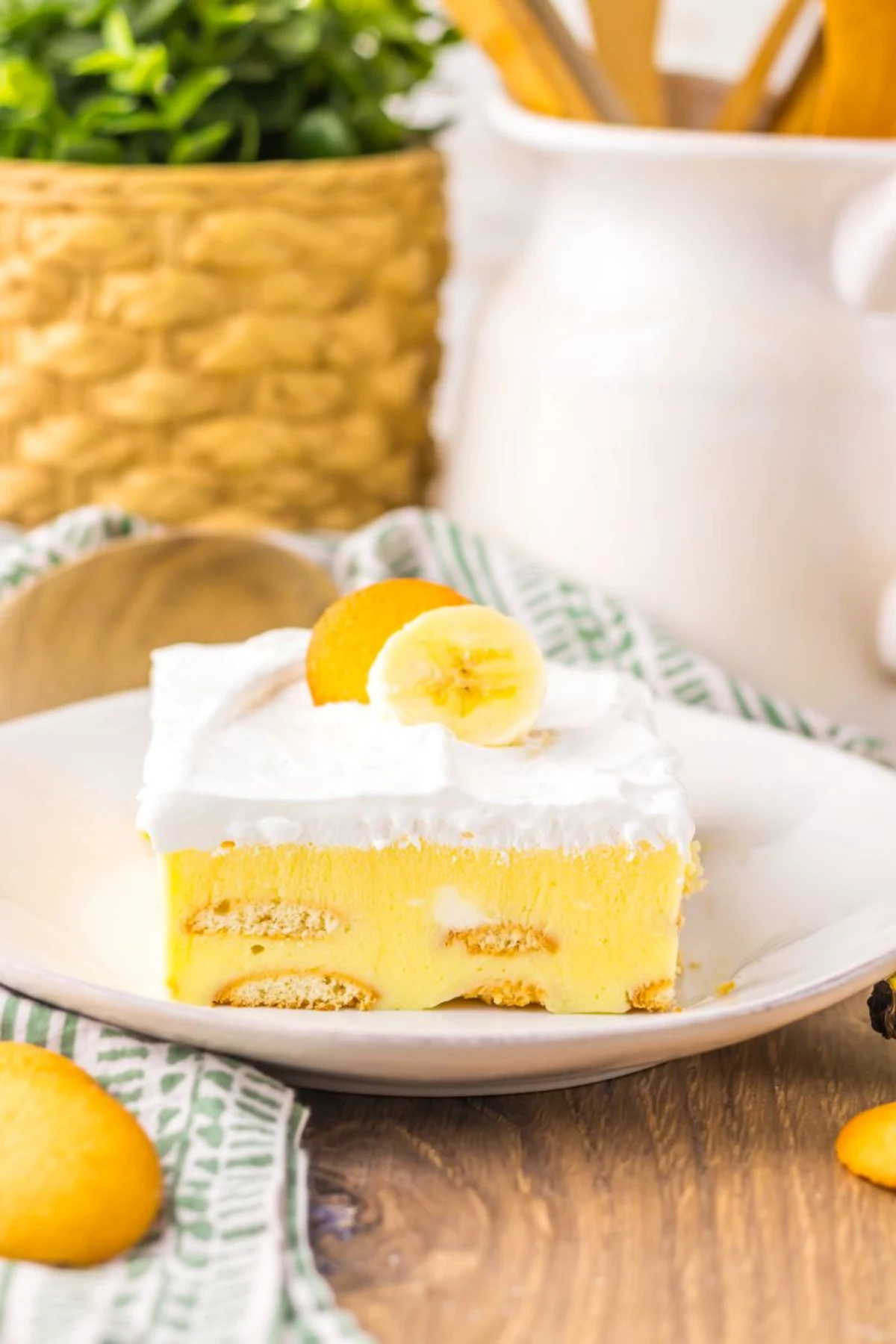 No-Bake Banana Pudding Cake