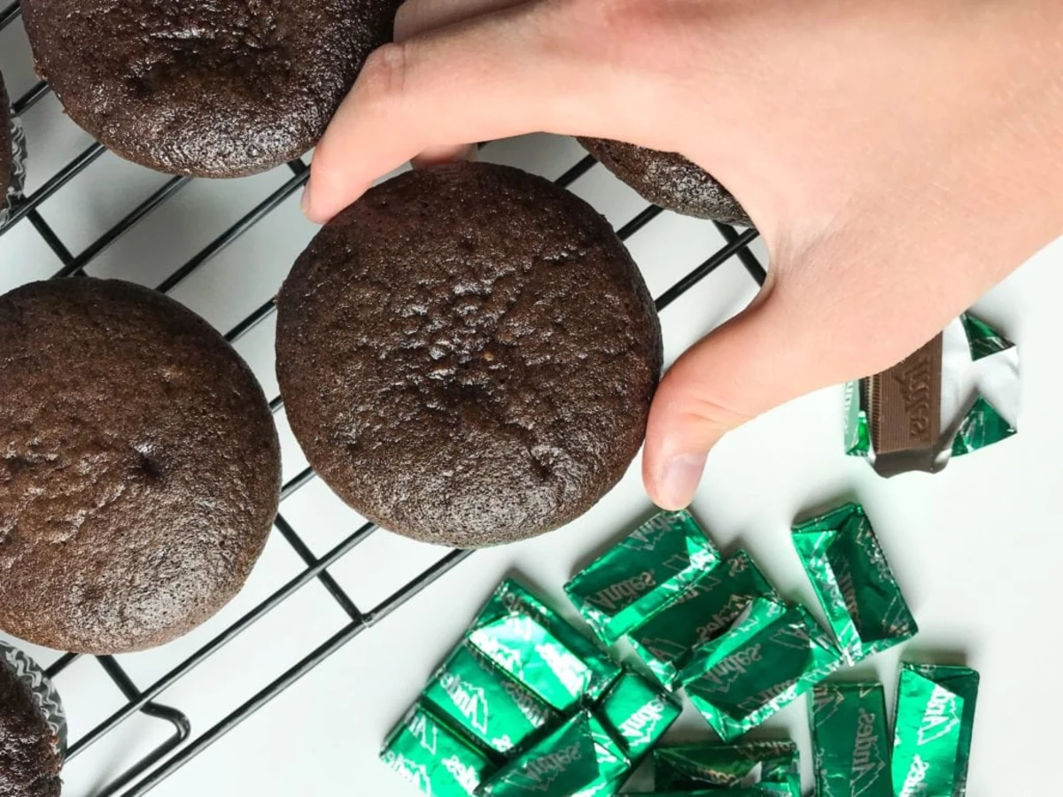 Mint Chocolate Cheesecake Cupcakes