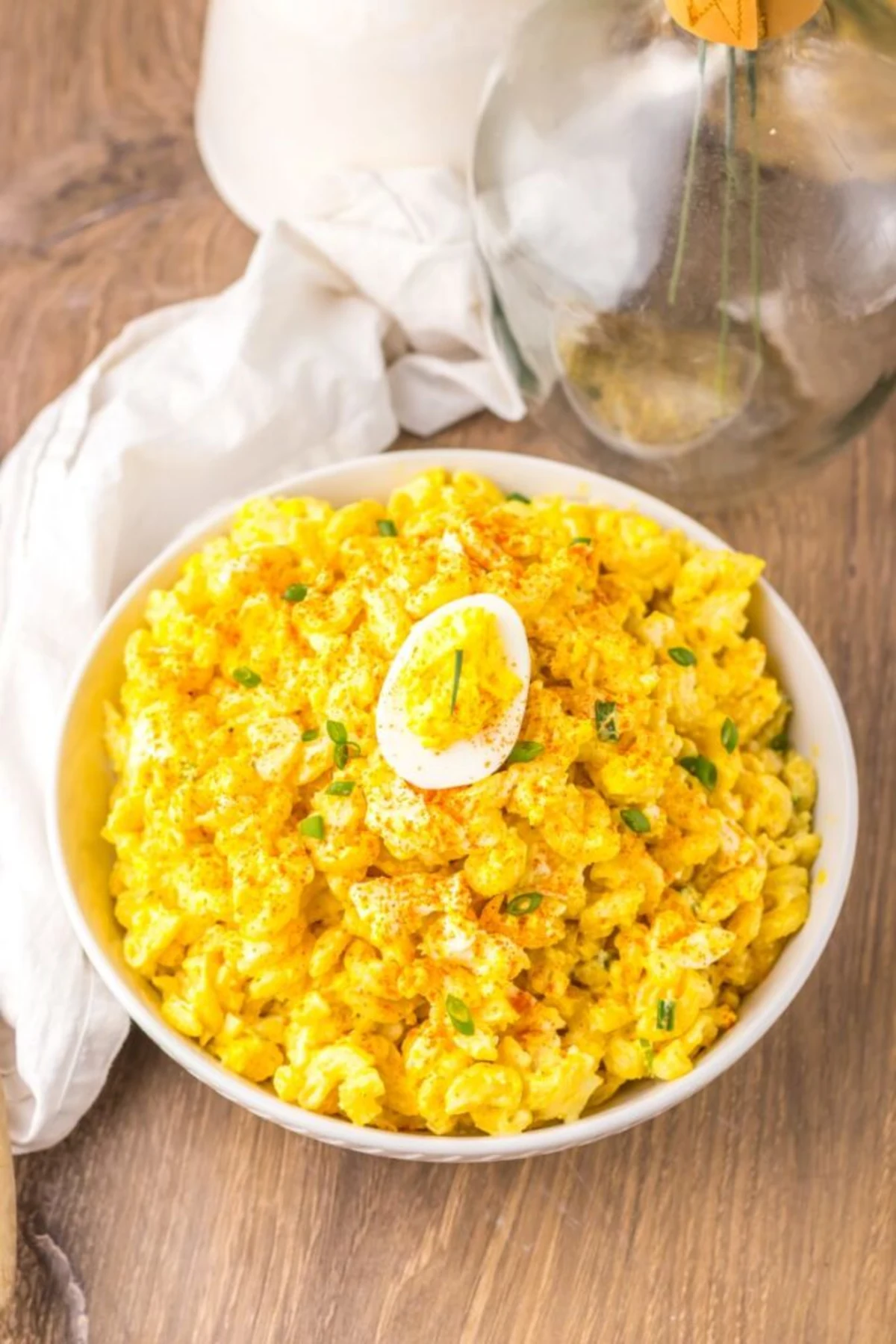 Deviled Egg Pasta Salad