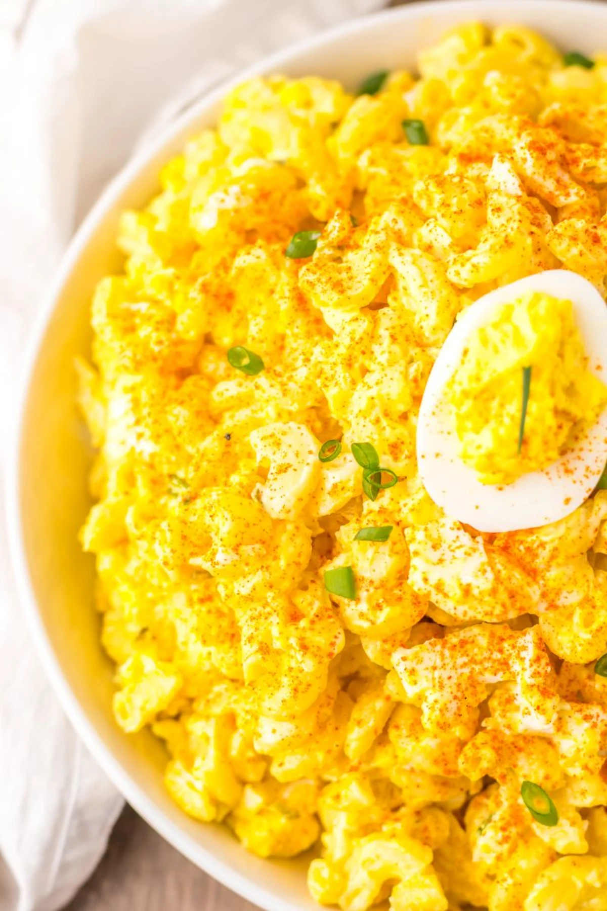 Deviled Egg Pasta Salad