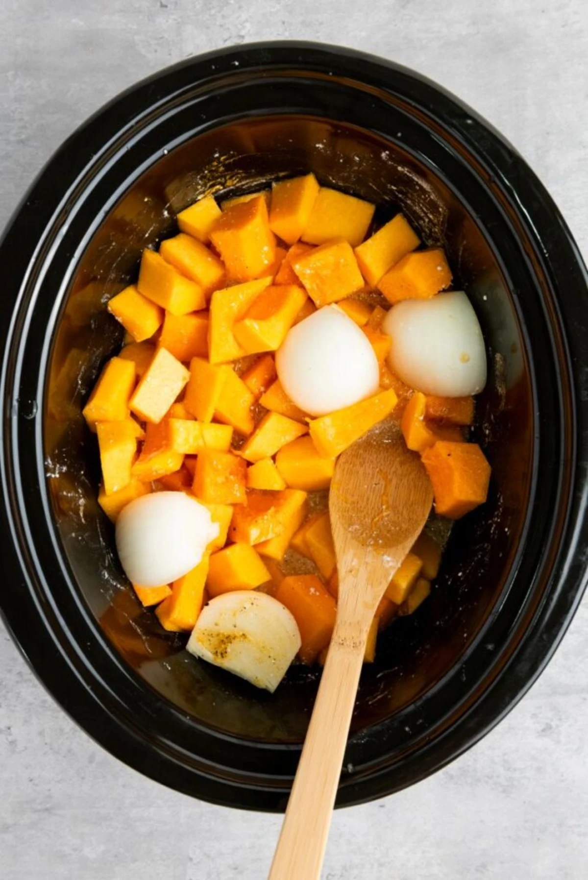Slow Cooker Butternut Squash Soup