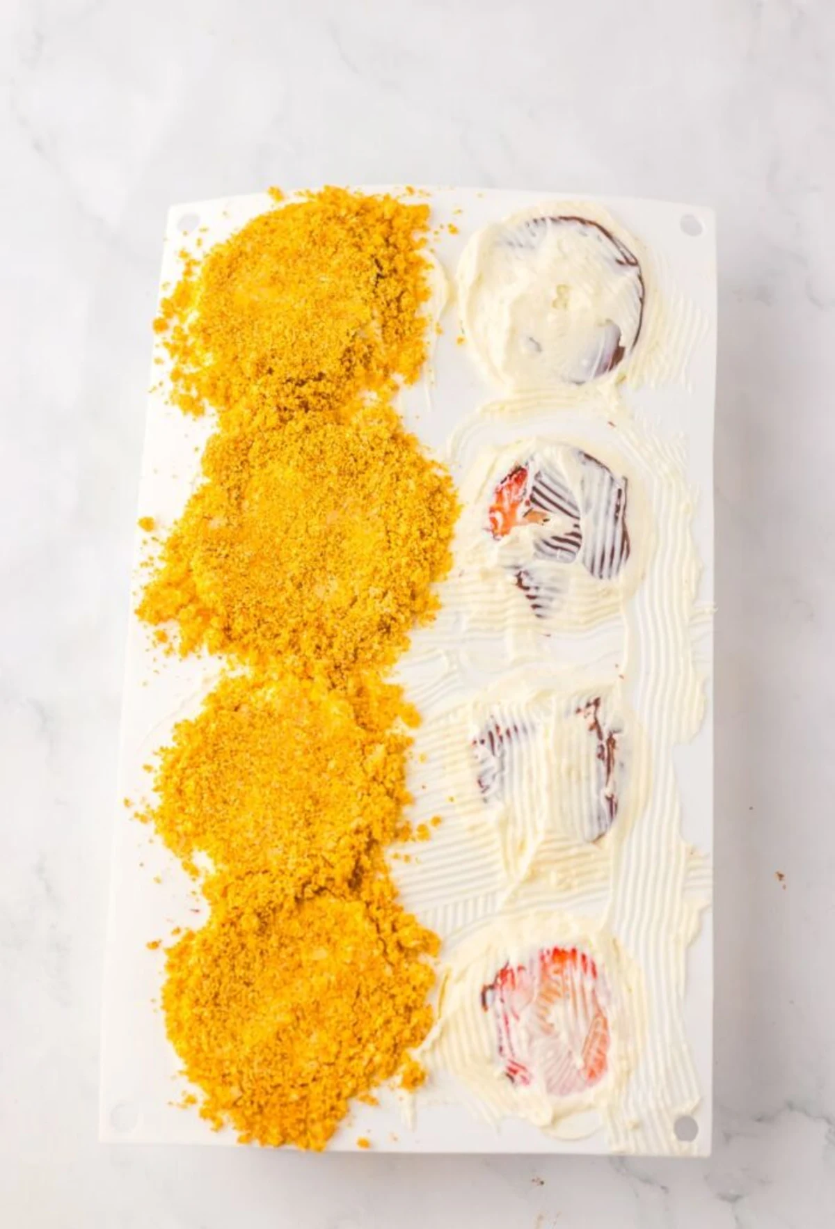 No-Bake Chocolate Strawberry Cheesecake