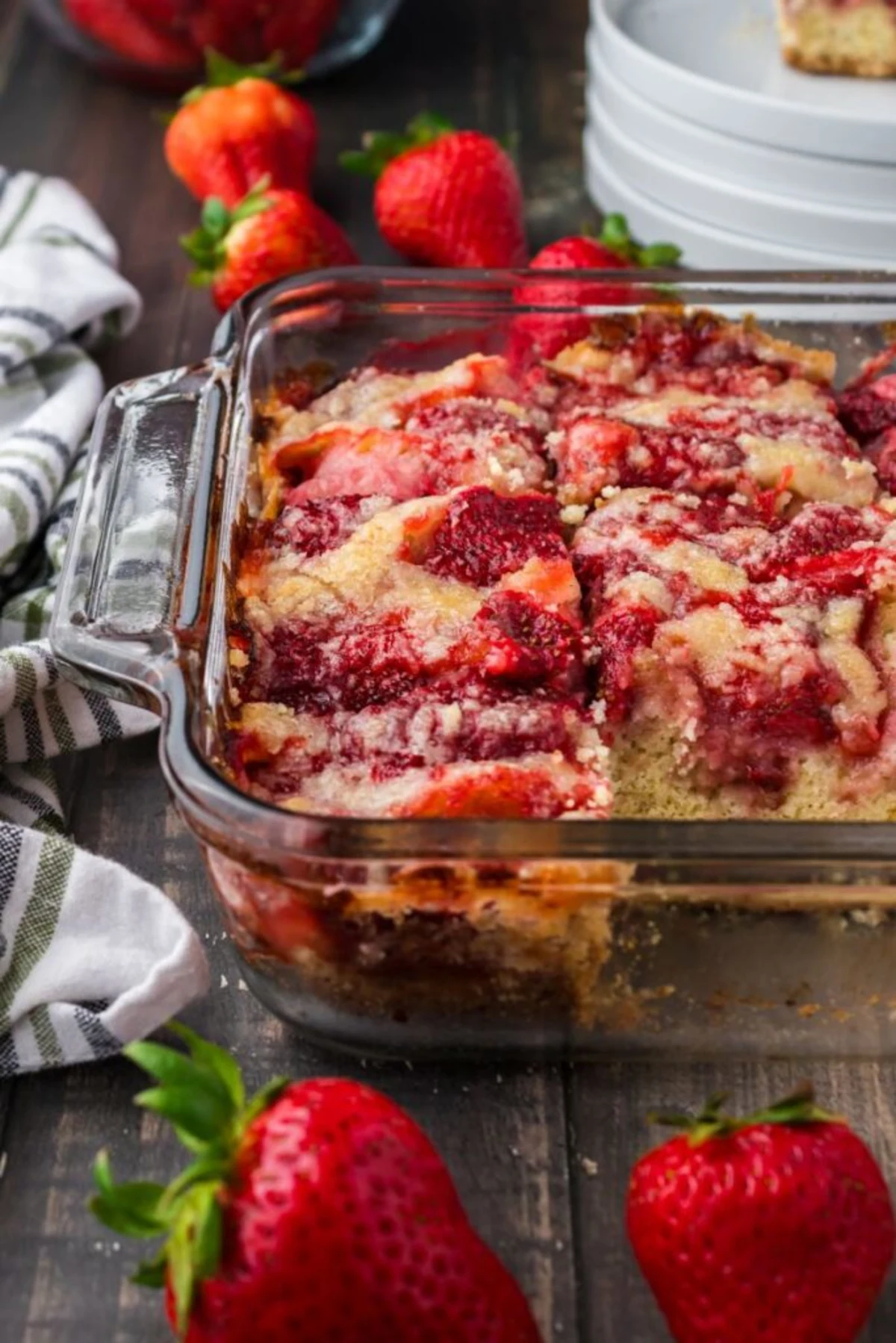 Strawberry Coffee Cake