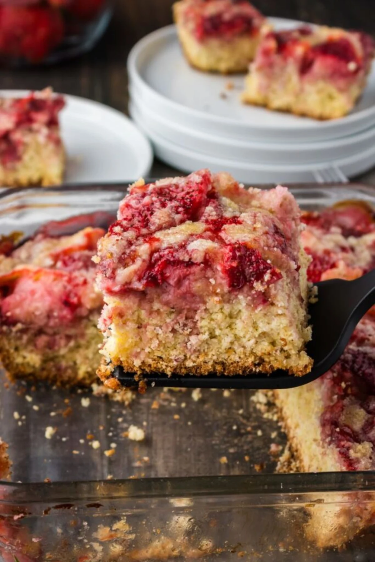 Strawberry Coffee Cake