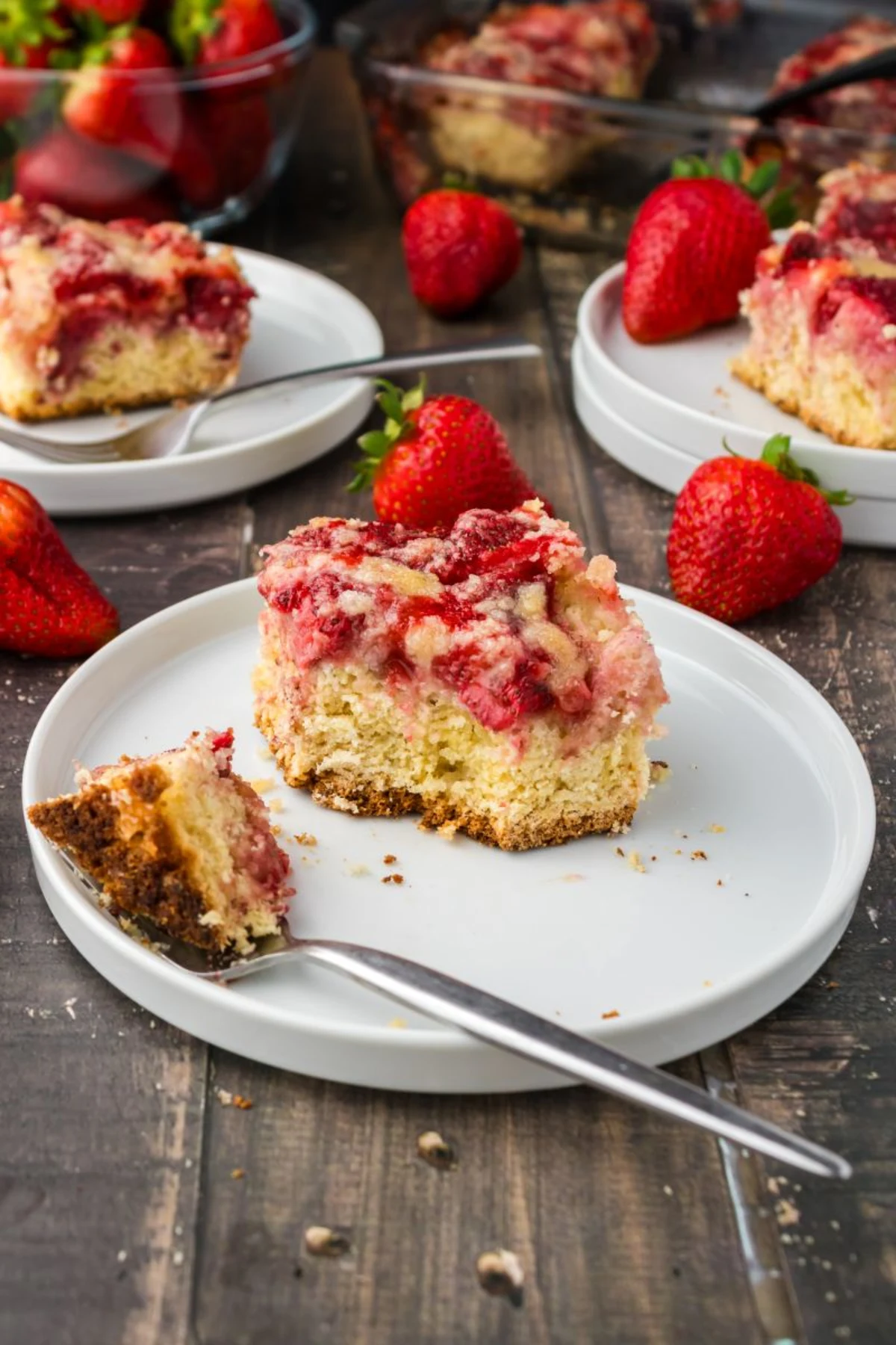 Strawberry Coffee Cake