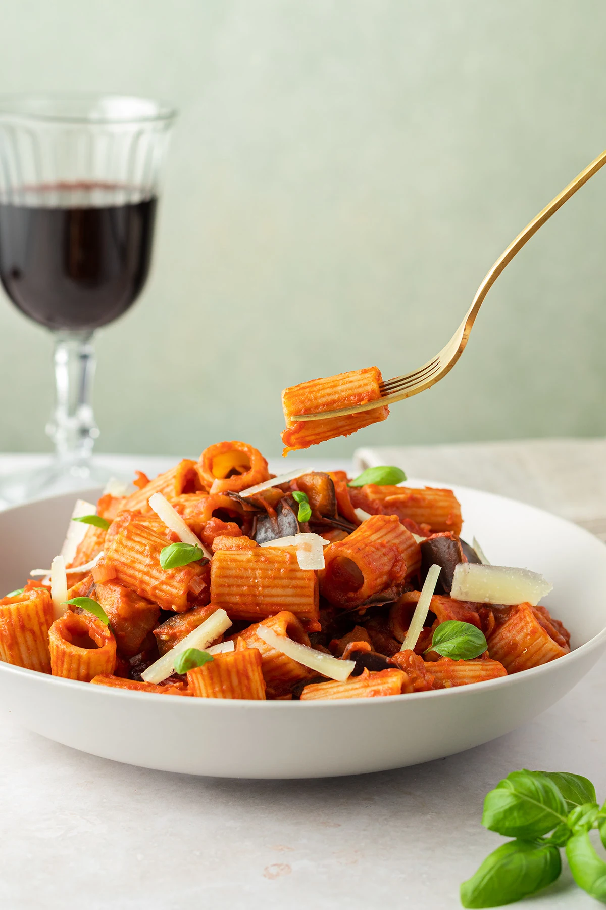 Pasta alla Norma – Sicilian Tomato Sauce with Eggplant