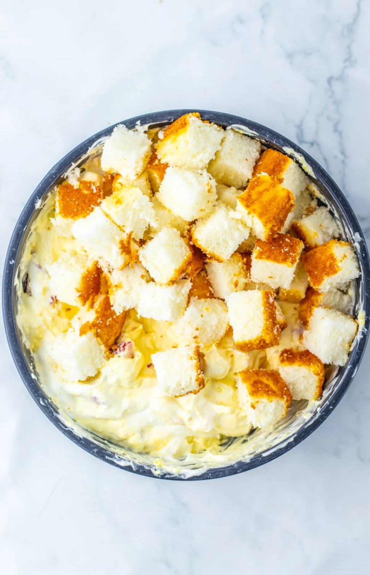 Strawberry Shortcake Fluff Salad