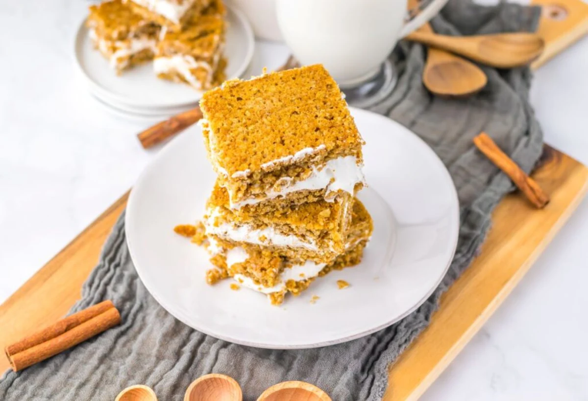 Oatmeal Cream Pie Bars