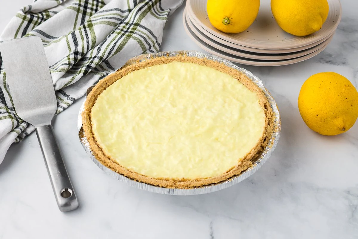 No Bake Lemon Cheesecake