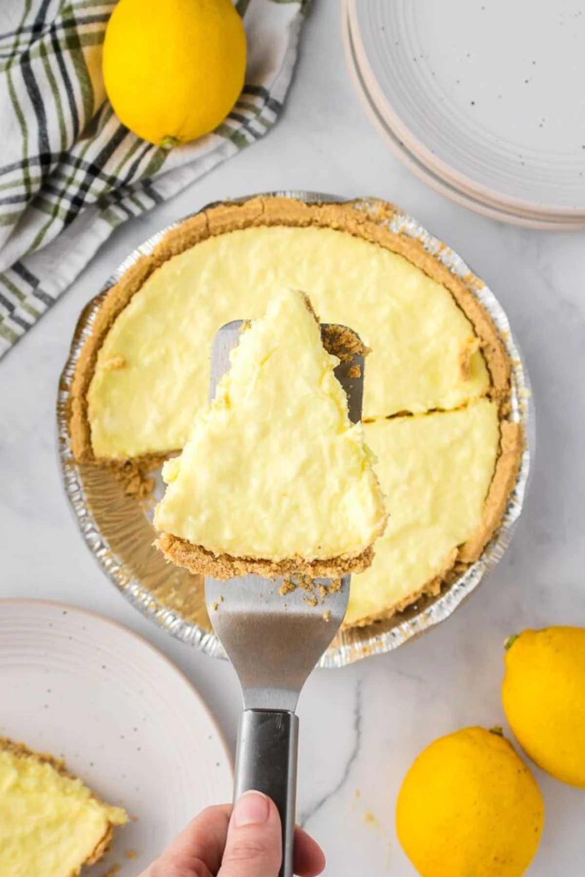 No Bake Lemon Cheesecake