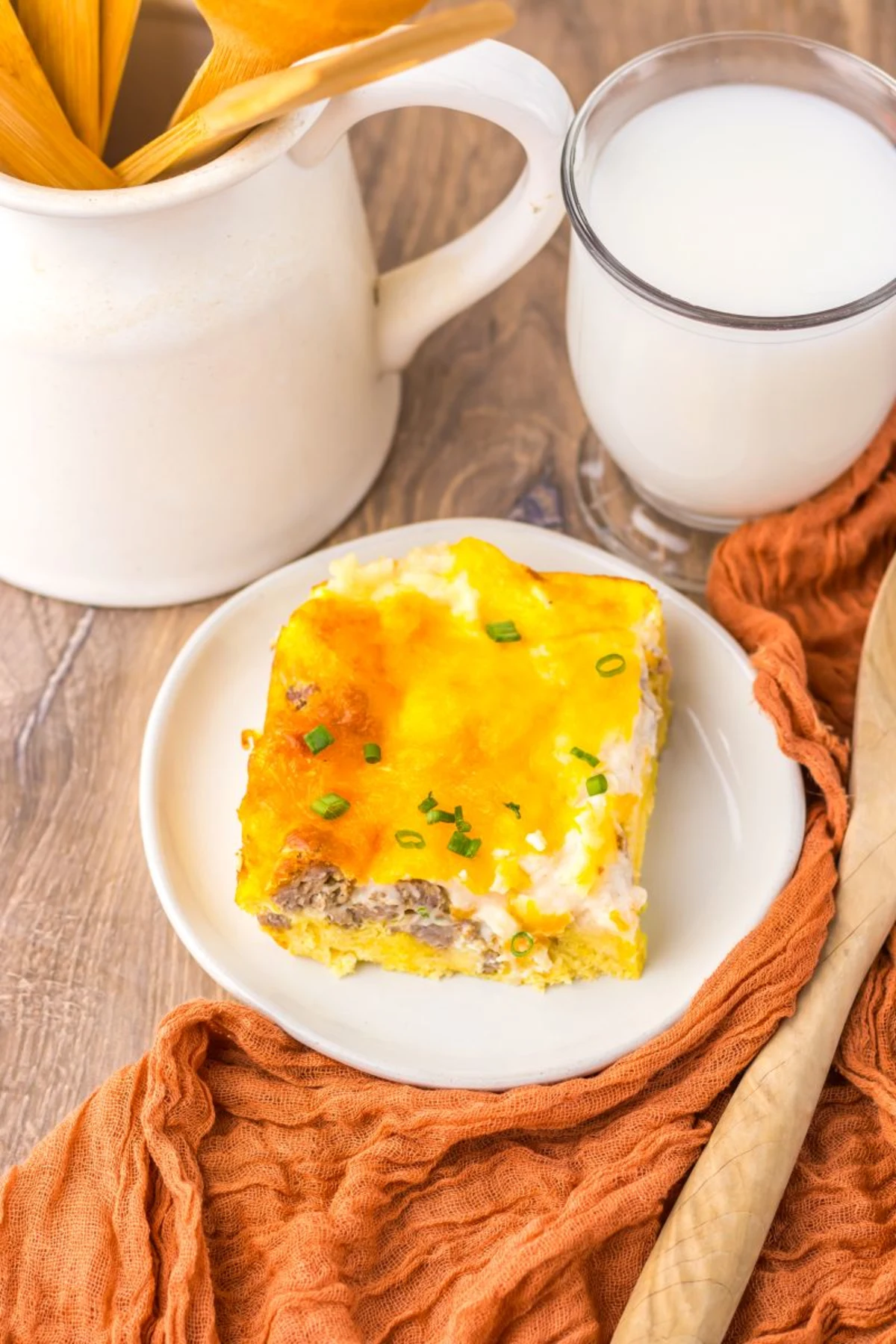 Sausage Biscuits and Gravy Casserole