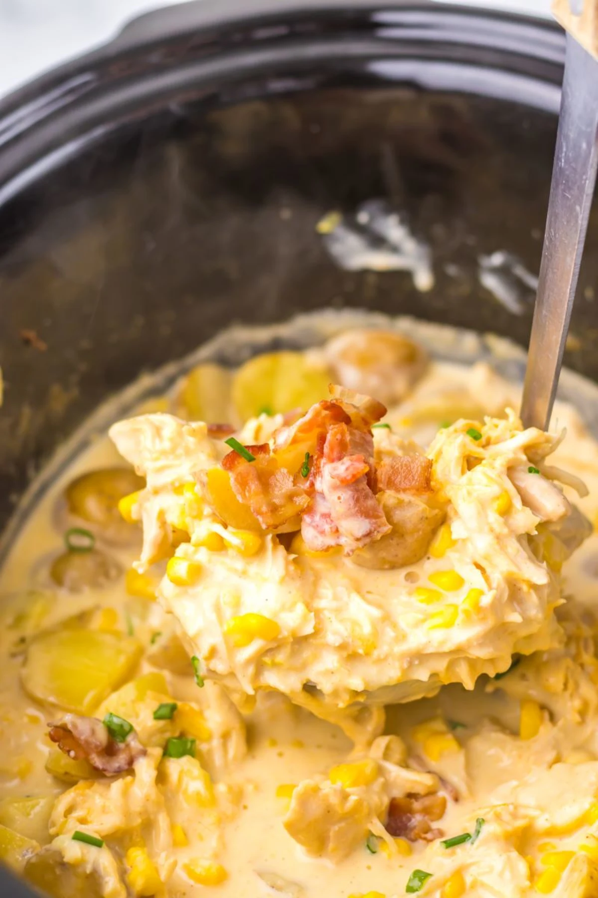 Slow Cooker Chicken Corn Chowder