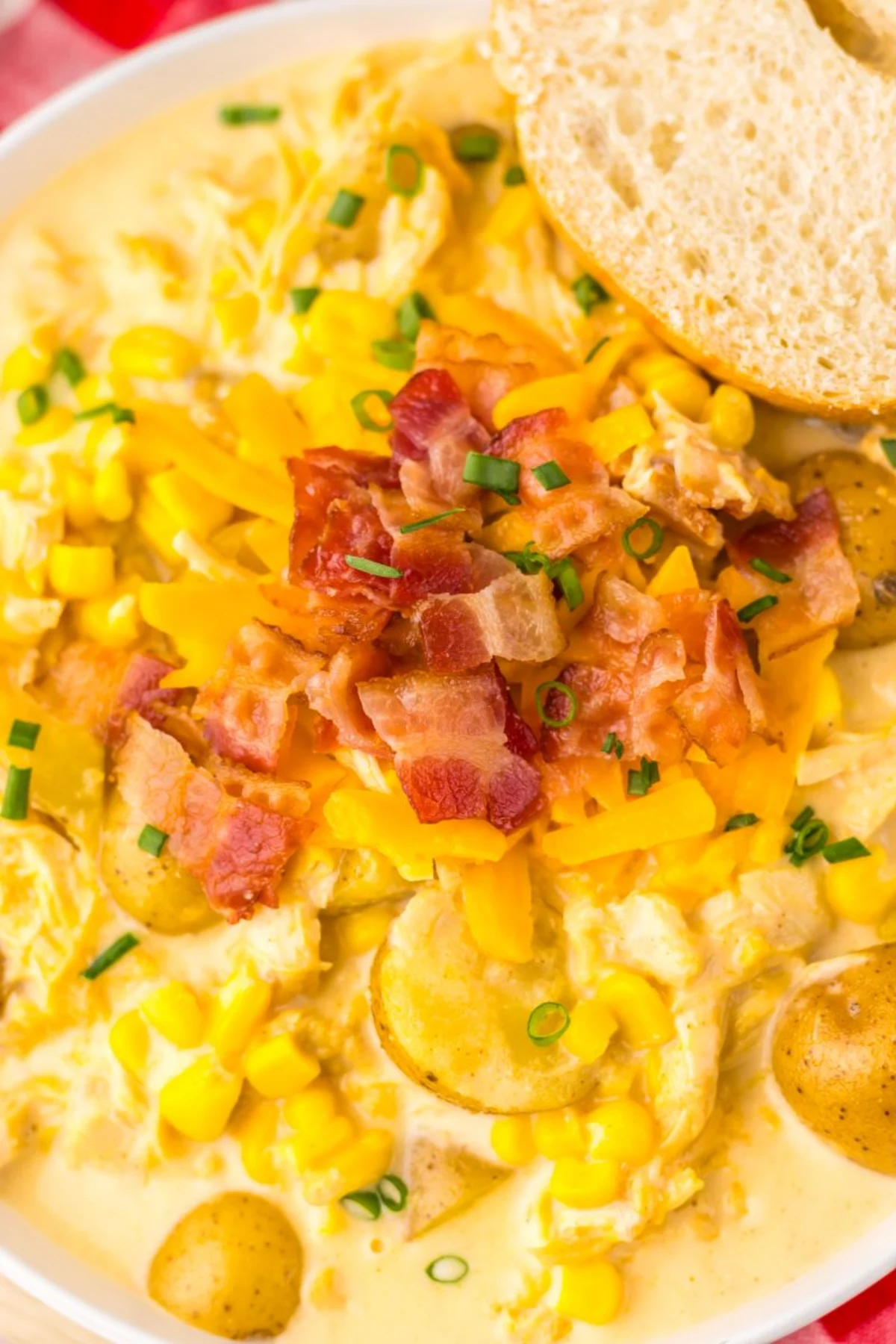 Slow Cooker Chicken Corn Chowder