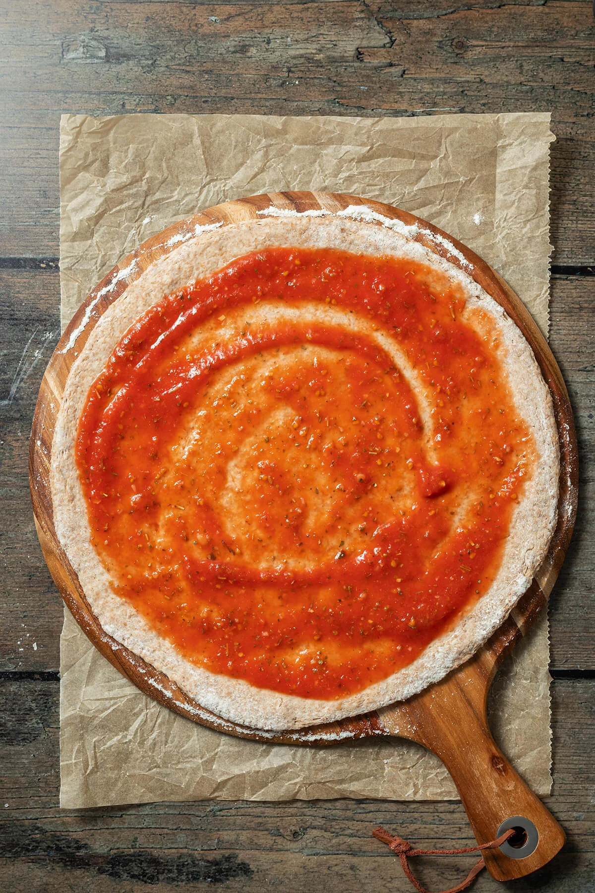 Healthy Whole Wheat Pizza Dough