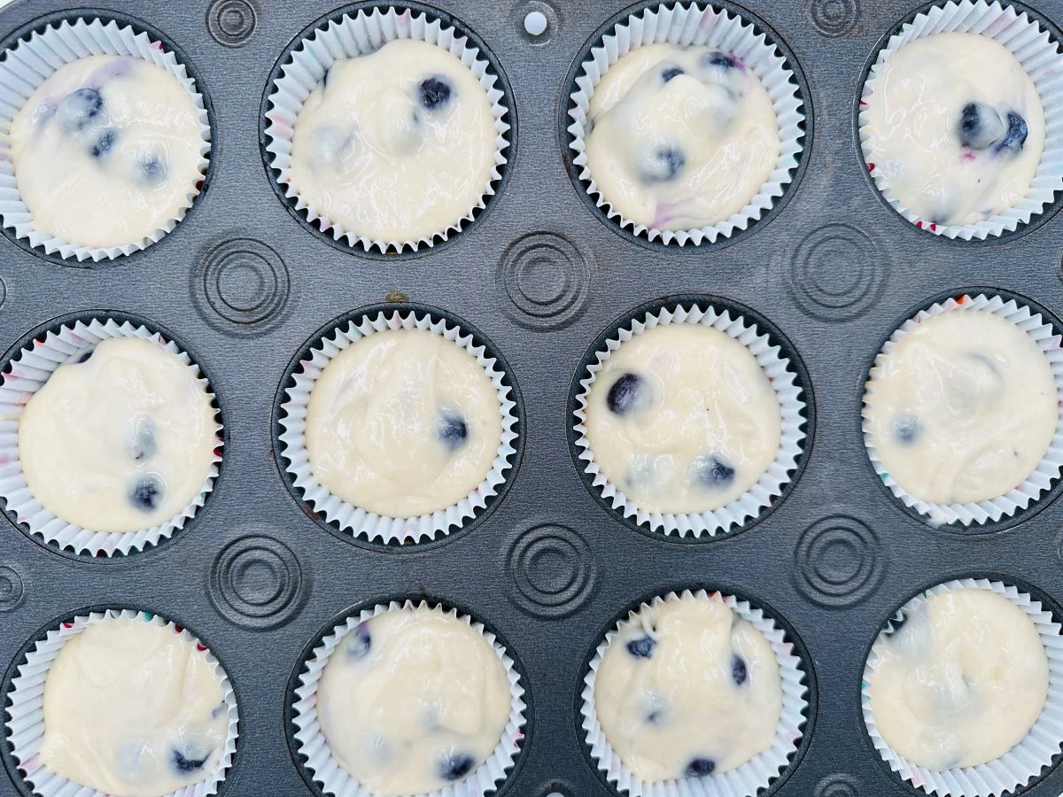 Blueberry Buttermilk Muffins