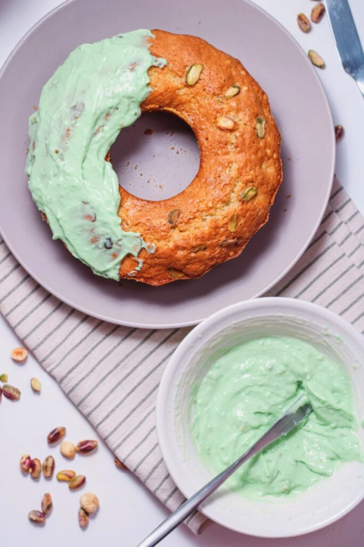 Pistachio Bundt Cake