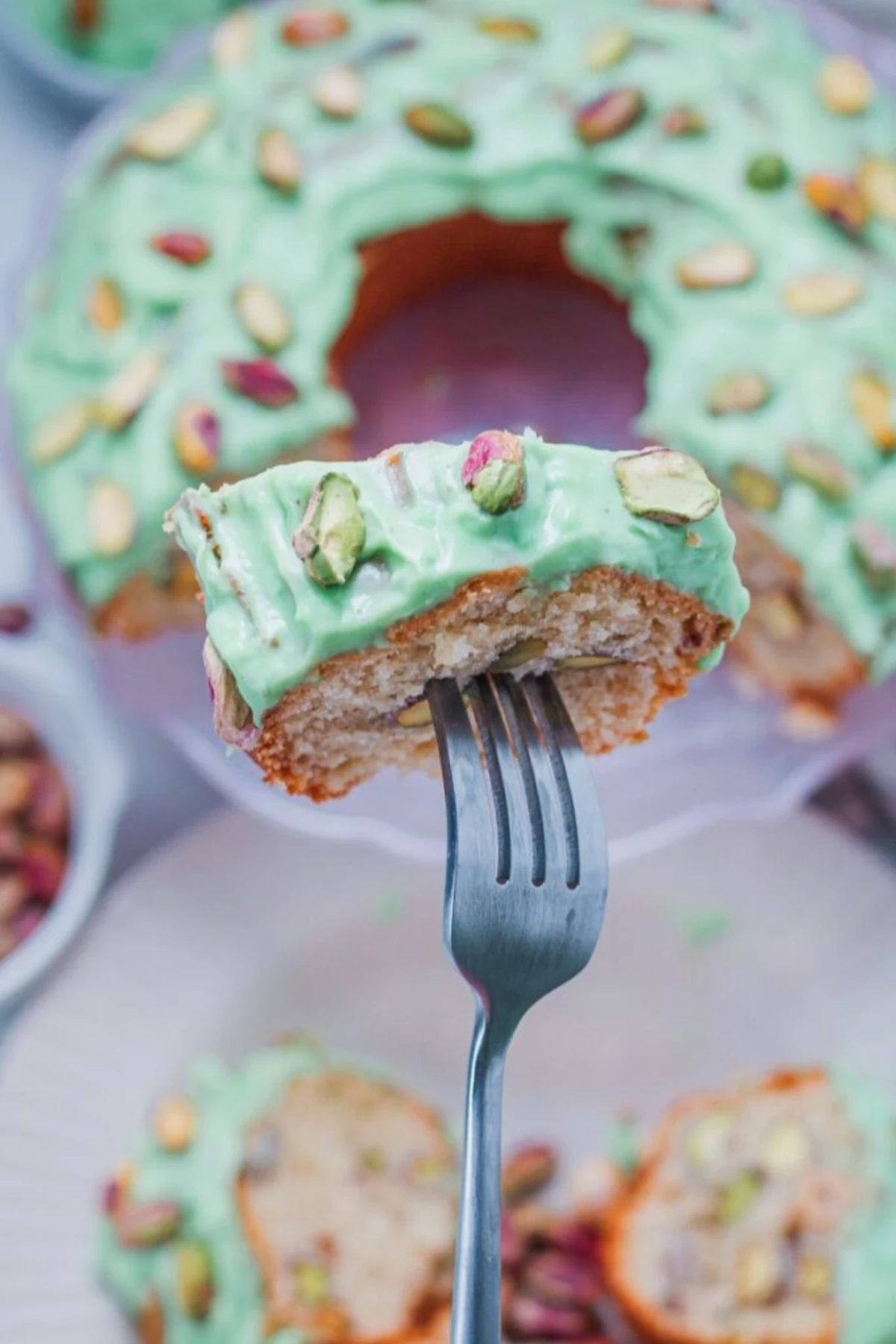 Pistachio Bundt Cake