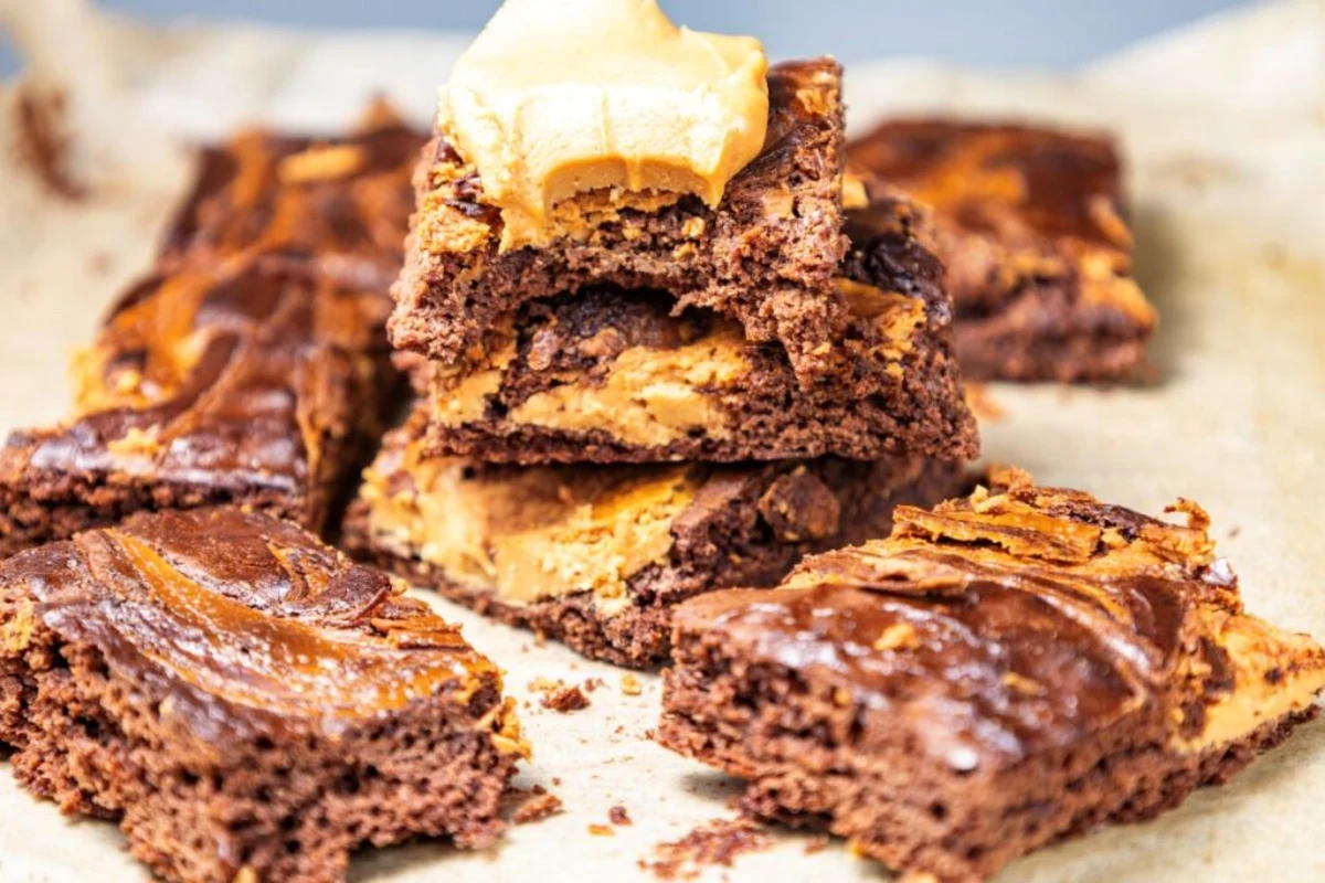 Chocolate Peanut Butter Brownies