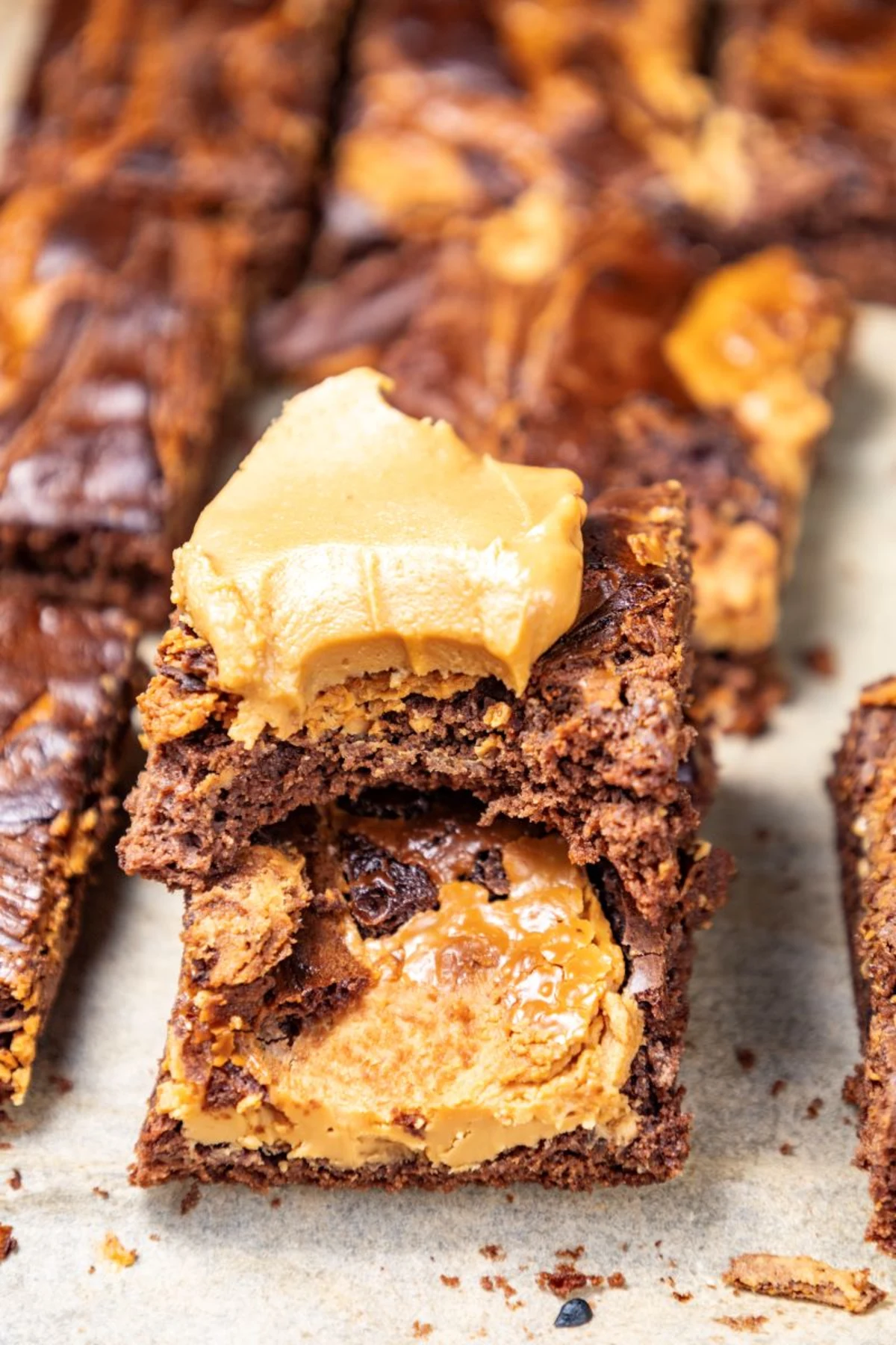 Chocolate Peanut Butter Brownies