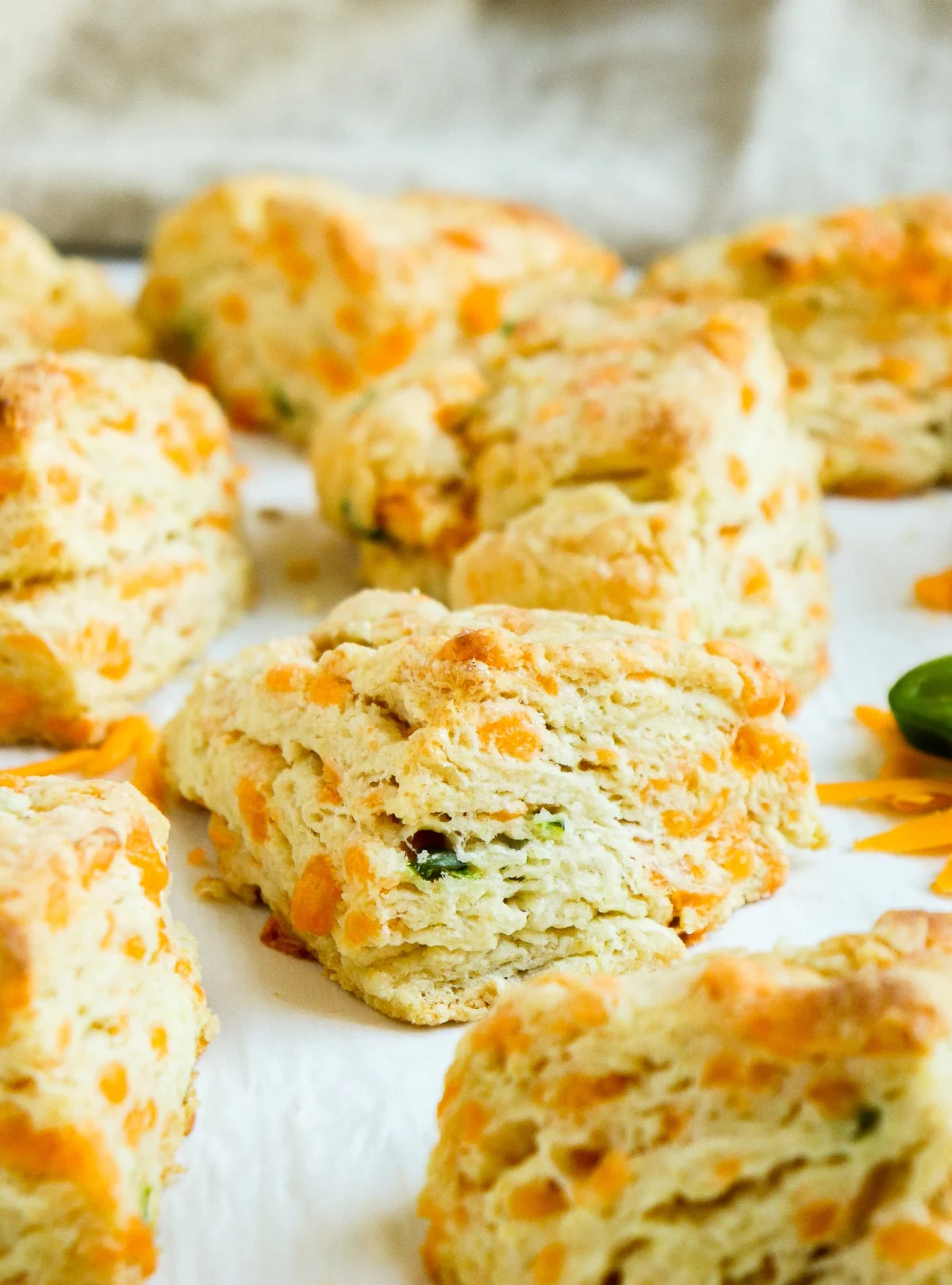 Jalapeno Cheddar Scones