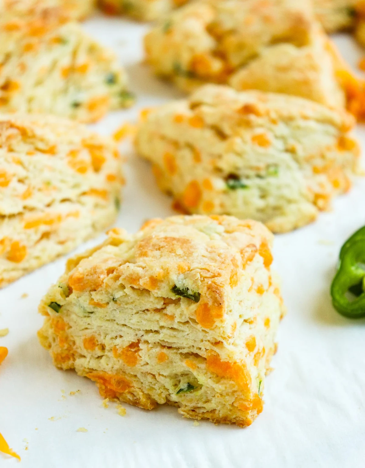 Jalapeno Cheddar Scones