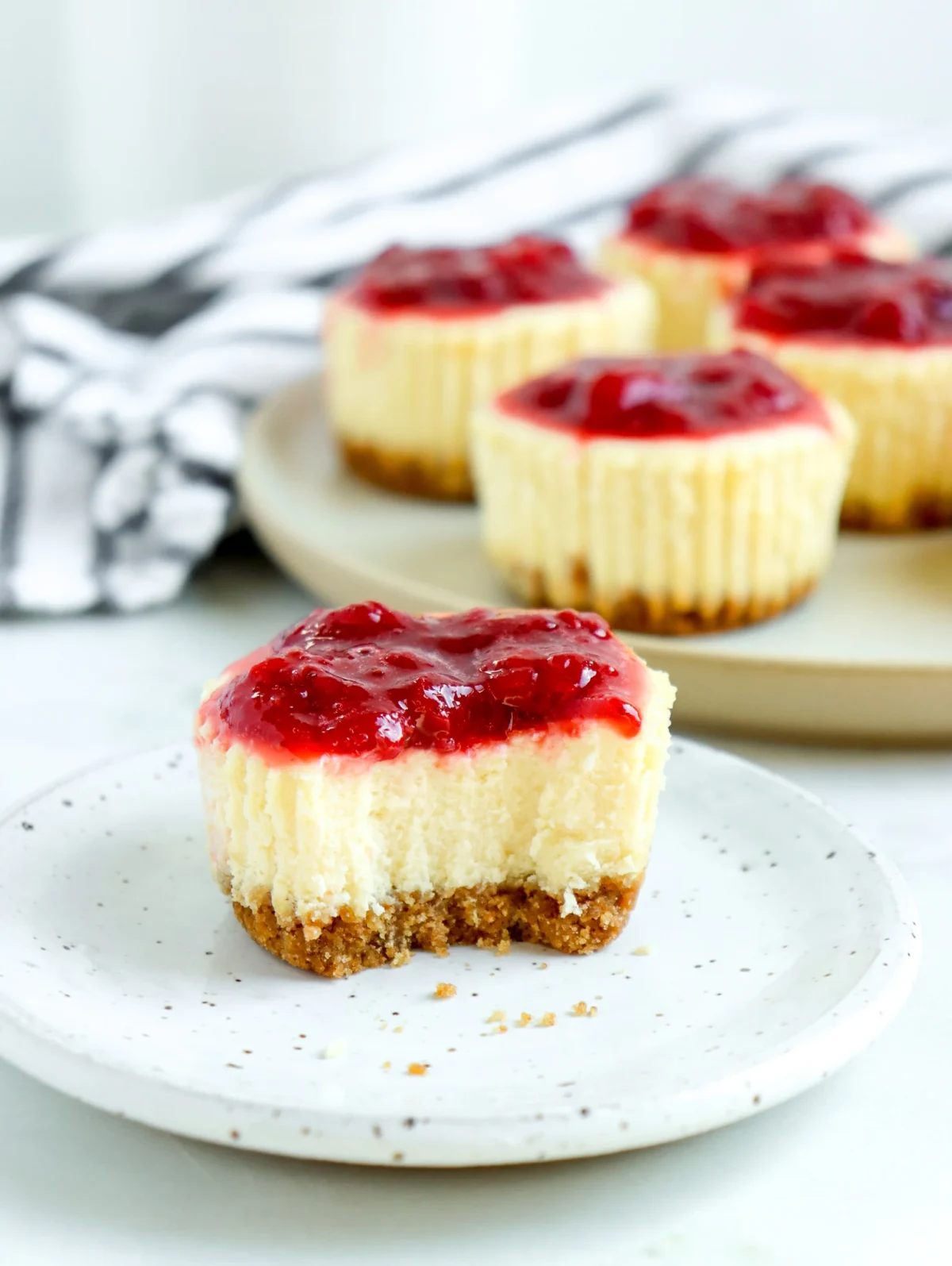 Mini New York Cheesecakes