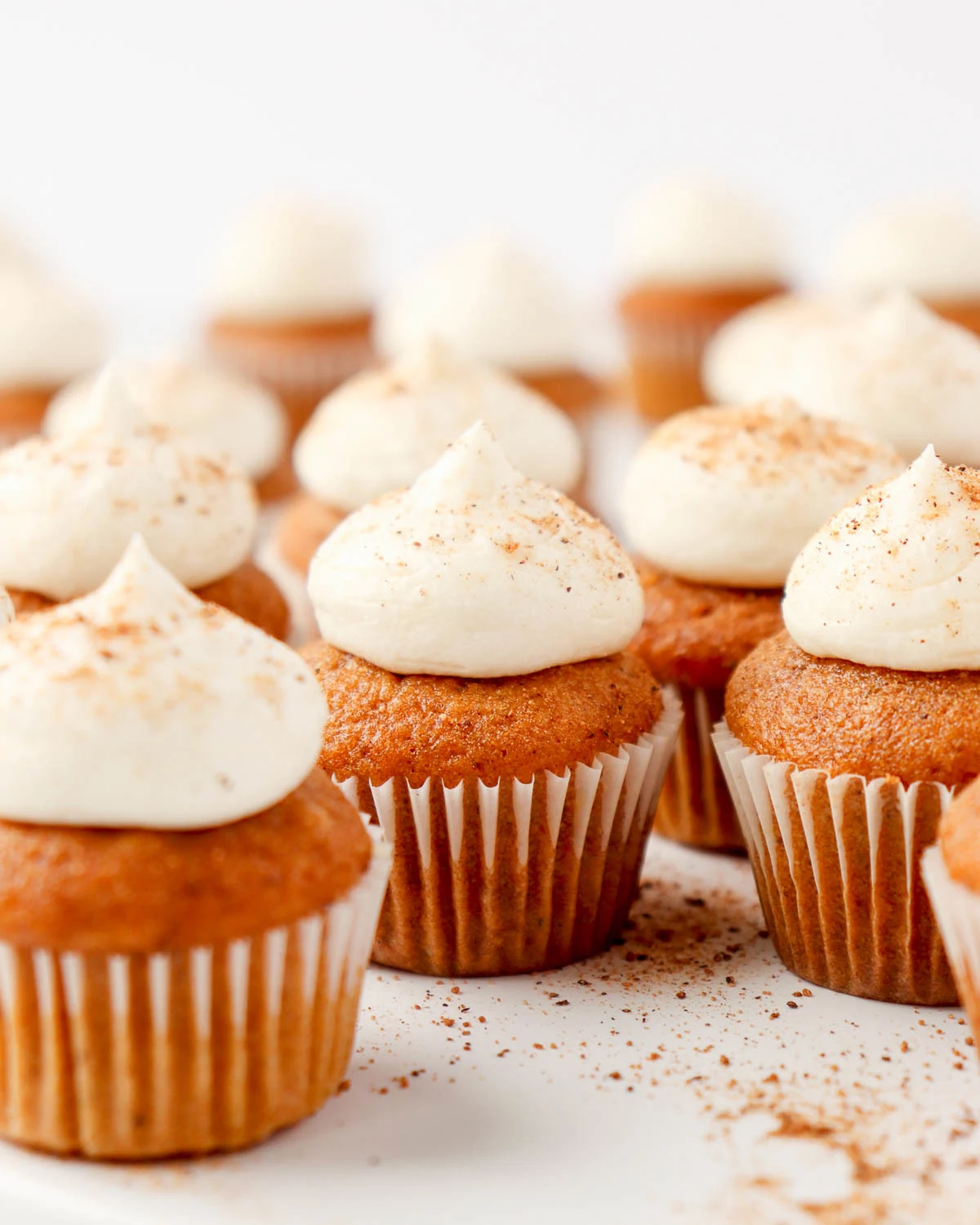 Mini Pumpkin Cupcakes